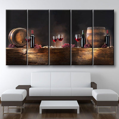 Wine Lovers Canvas