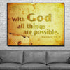 With God - Amazing Canvas Prints