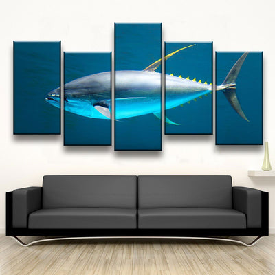 Yellowfin Tuna - Amazing Canvas Prints