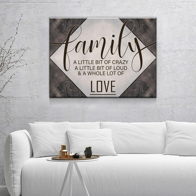 Family Love V1 - Amazing Canvas Prints