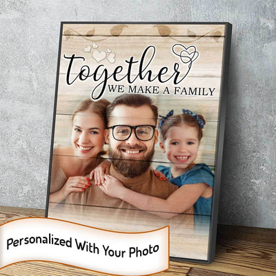 Personalized Together We Make A Family Canvas - Amazing Canvas Prints