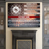 Personalized Fireman's Prayer Canvas - Amazing Canvas Prints