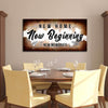 New Home New Beginning New Memories - Amazing Canvas Prints